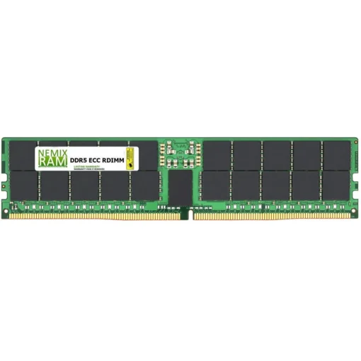 Memoria RAM Servidor 128GB DDR5 ECC 4800MT/s PC5-38400 RDIMM 4Rx4 1.1V (MPN MR38400-744K1-G, Memorias RAM para servidor) img-1