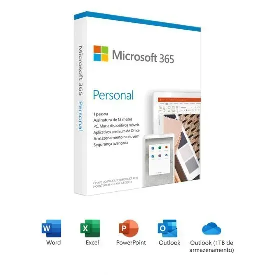 Microsoft 365 Personal, 32/64-Bit, 1 Pc, 1 Año, Plurilingüe, Windows/Mac QQ2-00008 img-1