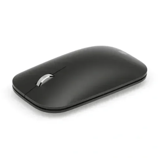 Microsoft Mouse Inalámbrico Modern Mobile, Fino Y Ligero, Bluetrack, Negro (MPN KTF-00013, Mouses) img-1