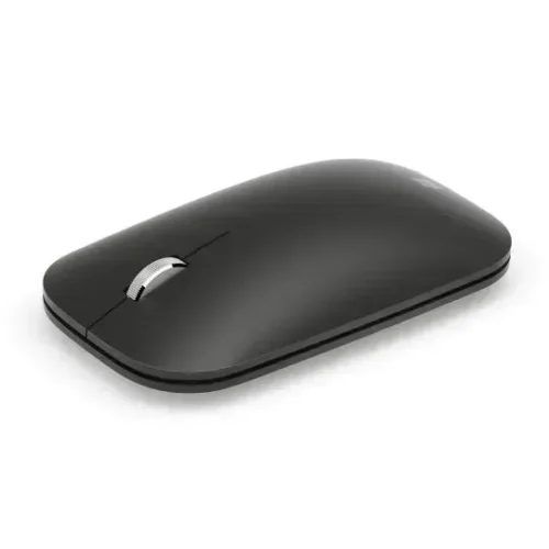 Microsoft Mouse Inalámbrico Modern Mobile, Fino Y Ligero, Bluetrack, Negro KTF-00013 img-1