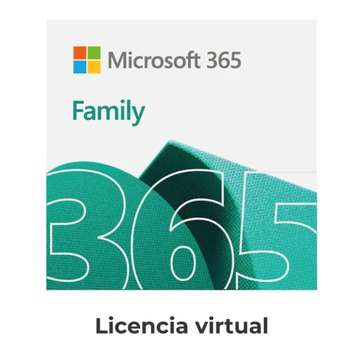 Microsoft 365 Familia, 5 Dispositivos, 6 Usuarios( Español 6GQ-01405