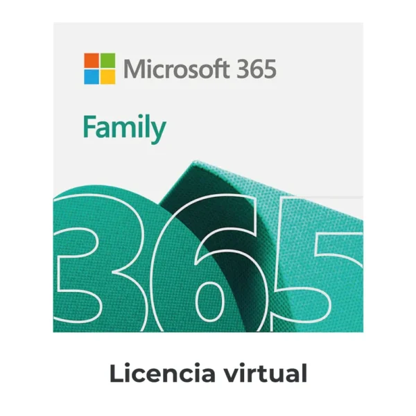 Microsoft 365 Familia, 5 Dispositivos, 6 Usuarios( Español 6GQ-01405