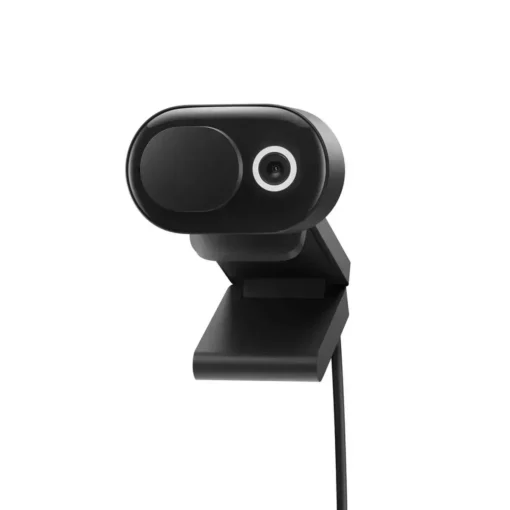 Microsoft Webcam , 1080P Full Hd, Conexión Usb, Incluye Micrófono (MPN 8L3-00001, Webcam) img-1