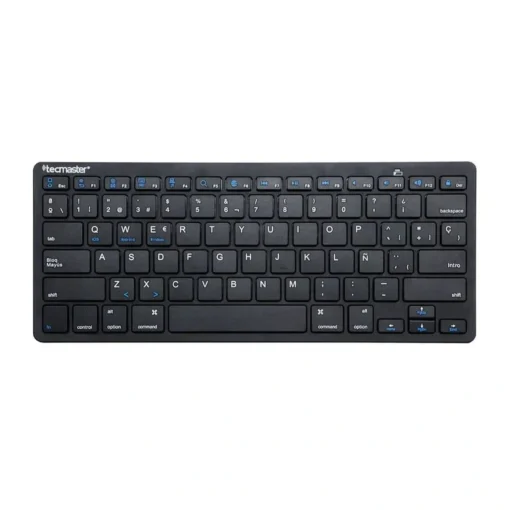 Mini Teclado Tecmaster Bluetooth 3.0 Black Apple/PC/Android (MPN TM-100506, Teclados) img-1
