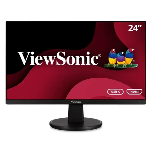 Monitor 24" Viewsonic Full HD Panel MVA, 75hz, FreeSync, HDMI, USB-C (MPN VA2447-MHU, Monitores) img-1