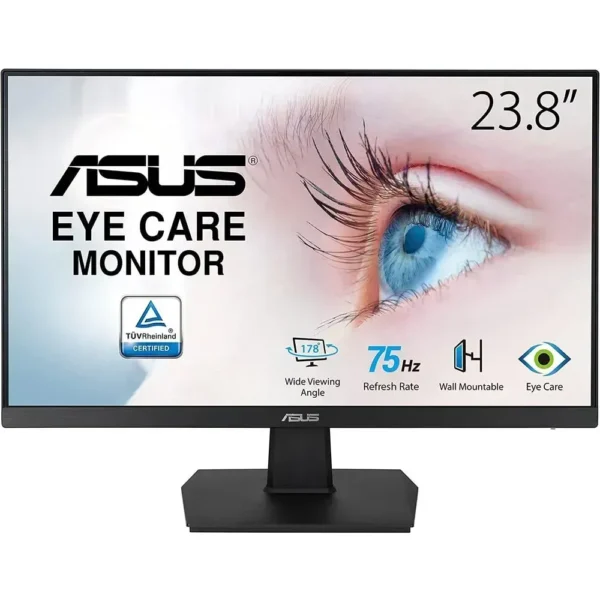 Monitor ASUS 24" VA Full HD 75hz FreeSync EyeCare VA247HE img-1