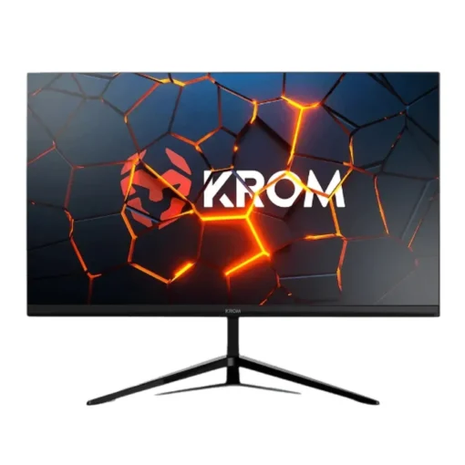 Monitor Gamer 23.8" Full HD KROM Kertz 200Hz, 1ms, G-Sync, Panel VA (MPN NXKROMKERTZ24, Monitores) img-1