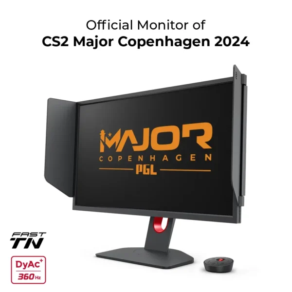 Monitor Gamer 24" Benq Zowie XL2566K Full HD 1080p Panel TN 360Hz 1ms DyAc+ 9H.LKRLB.QBL