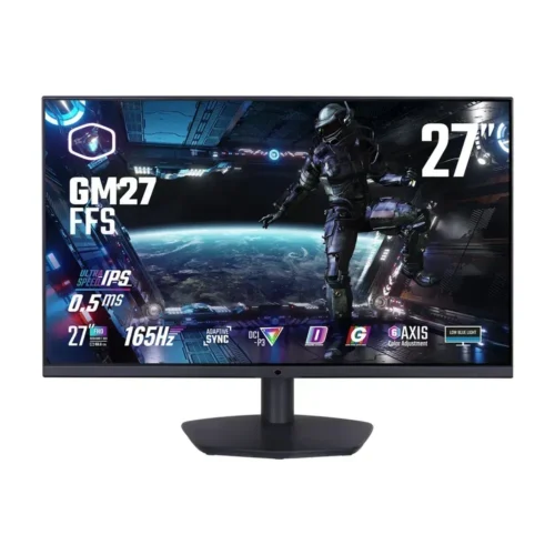 Monitor Gamer 27" Cooler Master IPS Ultra Speed, Full HD, 165Hz, HDR10, G-Sync (MPN CMI-GM27-FFS, Monitores) img-1