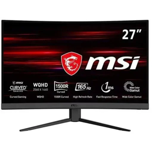 Monitor Gamer 27" VA 2K 165Hz 1ms MPRT MSI Optix G27CQ4 (MPN OPTIX G27CQ4, Monitores) img-1