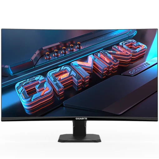 Monitor Gamer 27" VA Curvo QHD 165hz OC, 1ms, 8-bit 12M Colors Gigabyte GS27QC