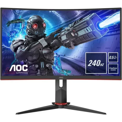 Monitor Gamer Curvo 27" AOC 240Hz 0,5ms MPRT FreeSync C27G2Z