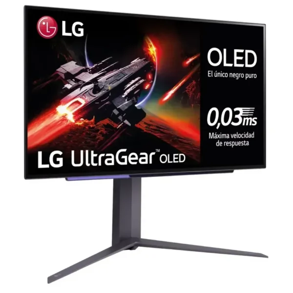 Monitor Gamer LG Ultragear 27" OLED 2K QHD 240Hz, 0.03ms GtG, G-SYNC 27GR95QE-B