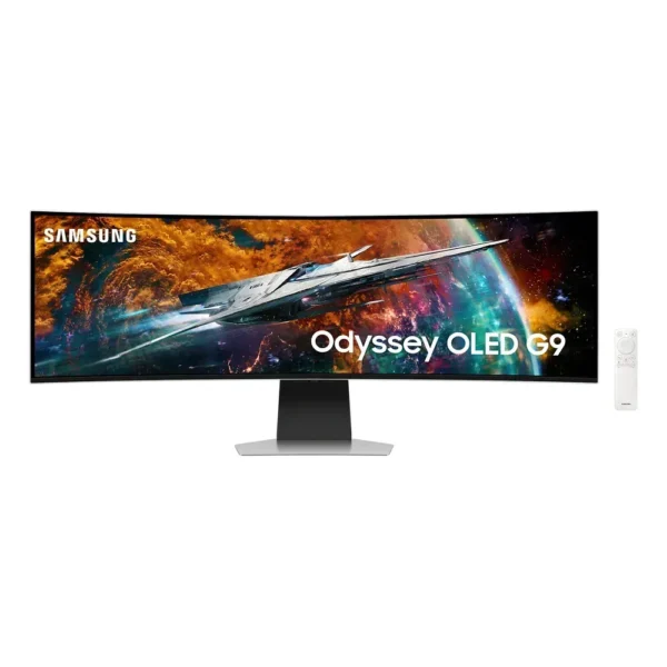Monitor Gamer Samsung 49" Odyssey G9 OLED 240Hz, 0.03ms GtG, 5120x1440p LS49CG950SLXZS img-1