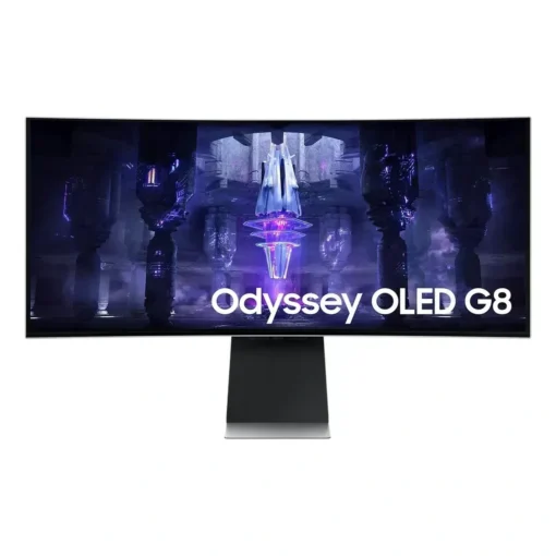 Monitor Gamer Samsung Odyssey G8 Curvo 34" 3440x1440 OLED, 175hz, 0,1ms GtG (MPN LS34BG850SLXZS, Monitores) img-1