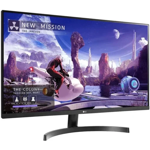 Monitor LG 31.5" Panel IPS 2K QHD(2560X1440), HDR 10, SRGB 99%, 75Hz FreeSync (MPN 32QN600-B, Monitores) img-1