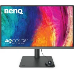 Monitor Profesional 27" BenQ 4K UHD IPS 400nits 60hz 5ms USB-C 90W, KVM (MPN 9H.LLJLB.QBE, Monitores) img-1