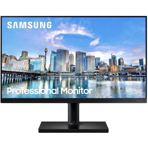 Monitor Samsung 24" Pivoteable Full HD Panel IPS HDMI, Display Port USB (MPN LF24T452FQNXGO, Monitores) img-1