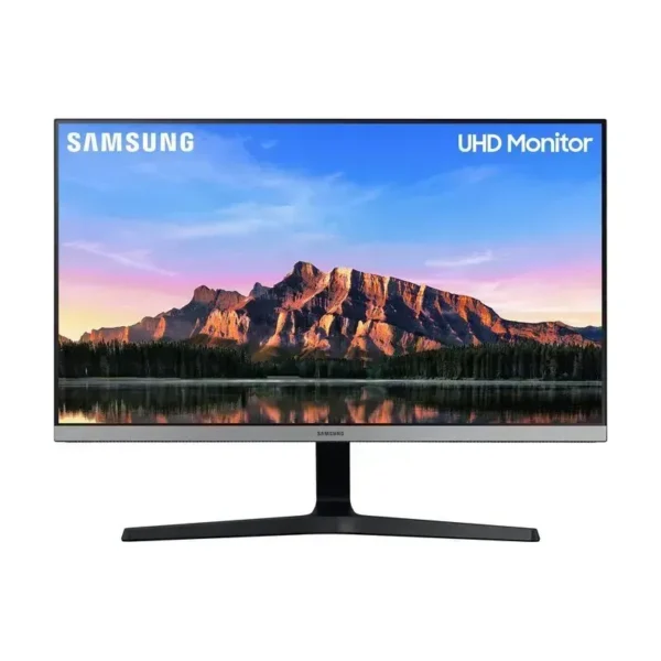 Monitor Samsung 28" 4K UHD, Panel IPS, Plano, 60Hz, 4ms, HDR10, HDMI, DP 1.2 LU28R550UQLXZS img-1