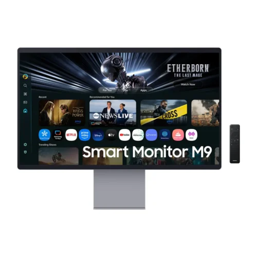 Monitor Samsung Inteligente 32" M90Sf 4K Oled (MPN LS32FM902SLXZS, Monitores) img-1