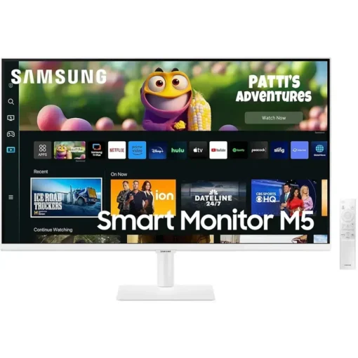 Monitor Samsung Smart M5 27" Full HD 1920x1080, VA, 60Hz, GtG 4ms (MPN LS27CM501ELXZS, Monitores) img-1