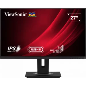 Monitor ViewSonic 27" 2K QHD 2560x1440p, IPS SuperClear, HDMI, DP, USB-C, USB-A VG2755-2K