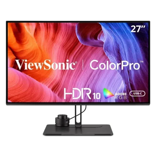 Monitor Viewsonic ColorPro 27" 4K UHD, 100% Adobe RGB, Calibrador Integrado (MPN VP2786-4K, Monitores) img-1