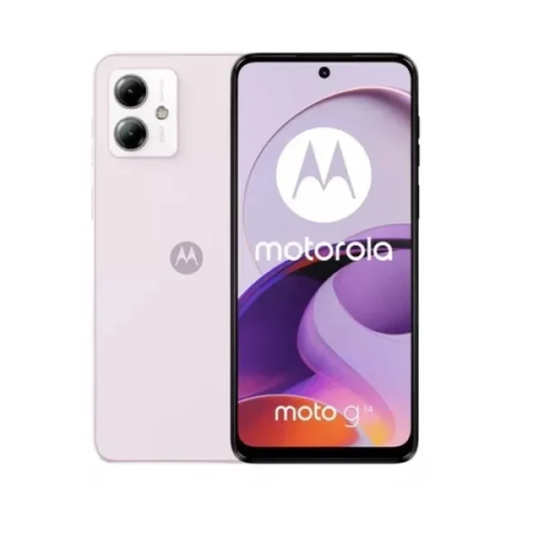 Motorola Celular Moto G14 De 6.5“ (Octacore, 4Gb Ram, 128Gb Internos, Lila PAYE0040CL