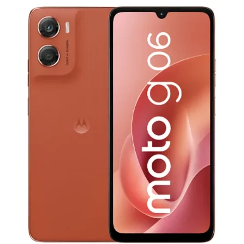 Motorola Moto G06 Cellular Phone Orange (MPN PB970036CL, Celulares) img-1