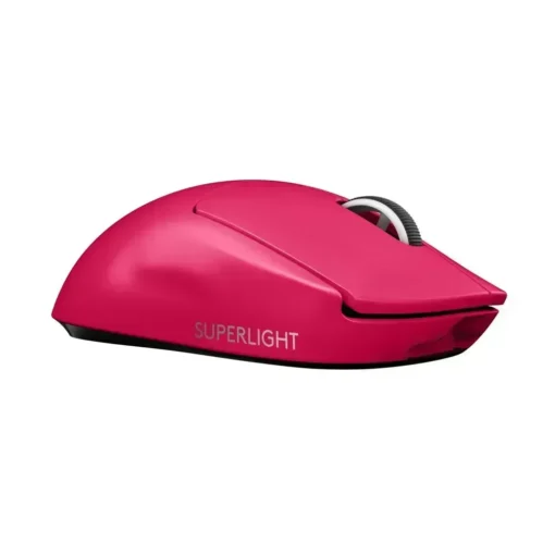 Mouse Gamer Logitech G Pro X Superlight 5 Botones Inalambrico (Magenta) 910-005955