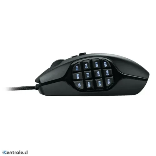 Mouse Gamer Logitech G600 RGB Láser 8200dpi Negro 910-003879 img-1