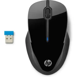 Mouse Inalámbrico HP 250 Negro (MPN 3FV67AA, Mouses) img-1