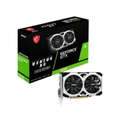 GPU MSI GeForce GTX 1650 Ventus XS, 4GB GDDR6, HDMI, DisplayPort (MPN 912-V812-003, Tarjetas gráficas para PC) img-1