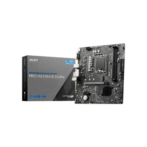 Msi Mb Pro H610M-G Ddr4 (Hdmi Vga Dp (MPN 911-7D46-221, Proyectores) img-1