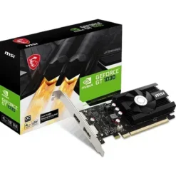 Msi Pci Express 3.0 X16 Nvidia Nvidia Geforce Gt 1030 Gddr4 Sdram Displayport (MPN GEFORCE GT 1030 4GD4 LP OC, Tarjetas gráficas para PC) img-1