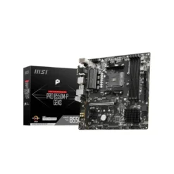 Msi Placa Base Micro Atx Socket Am4 Amd B550 Chipset Usb 3.2 Gen 1 Gigabit Lan (MPN PRO B550M-P GEN3, Placas madres para PC) img-1