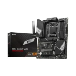 Msi Placa Base Wifi Proseries (Amd Am5, Ddr5, Usb 3.2 Gen 2, Wifi 6E, Hdmi (MPN PRO X670-P WIFI, Placas madres para PC) img-1