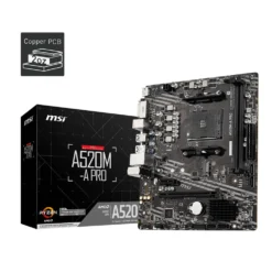 Msi Placa Madre A520M-A Pro Micro Atx Lga1700 Socket Intel B760 Para Core I7 911-7C96-031