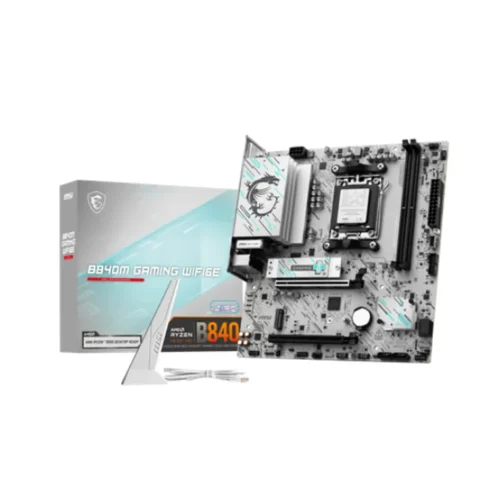 Msi Placa Madre B840M Gaming Wifi6E, Socket Am5, 2X Ddr5, 2X M.2, 2.5Gbe, 3X (MPN 824142430224, Placas madres para PC) img-1