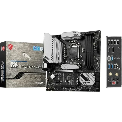 Msi Placa Madre (Lga1200, Ddr4 2133/3200Mhz, M.2 X2, Microatx (MPN MAG B560M MORTAR WIFI, Placas madres para PC) img-1