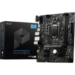 Msi Placa Madre , Socket Lga1200, Pcie 4.0 X 16, 2 X Ddr4, Micro-Atx (MPN H510M PRO-E, Placas madres para PC) img-1