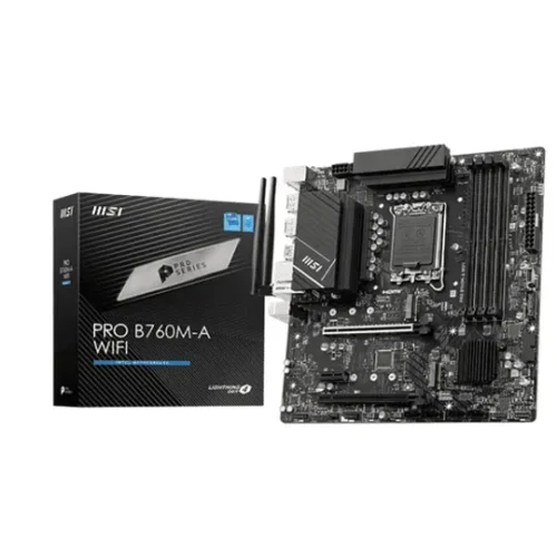Msi Pro B760M-A Wifi (MPN 911-7D99-057, Placas madres para PC) img-1