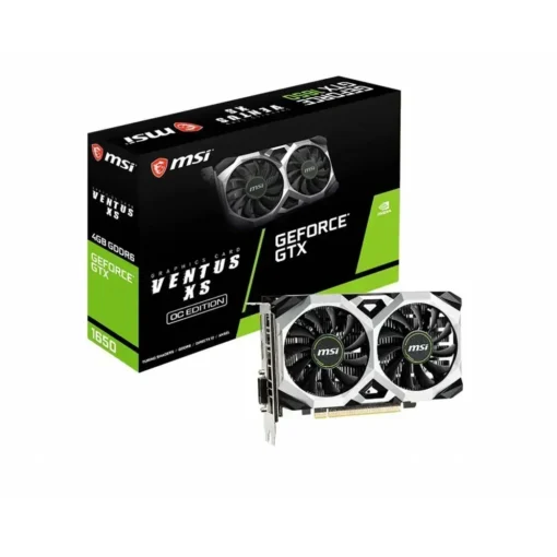 Msi Tarjeta De Video 4Gb 128-Bit Gddr6 Pci Express 3.0 X16 (MPN GEFORCE GTX 1650 D6 VENTUS XS OC, Tarjetas gráficas para PC) img-1