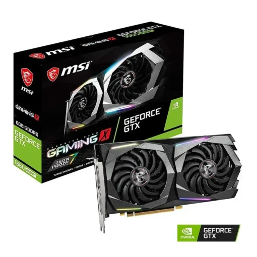 Msi Tarjeta De Video 6Gb 192-Bit Gddr6 Pci Express 3.0 X16 (MPN GEFORCE GTX 1660 SUPER GAMING X, Tarjetas gráficas para PC) img-1