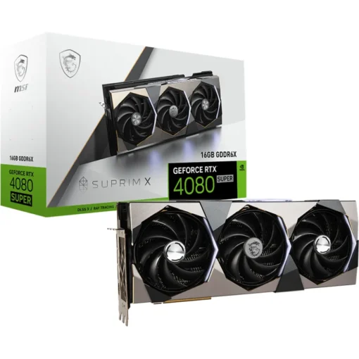 Msi Tarjeta De Video Nvidia Geforce Rtx™ 4080 Super 16G Suprim X, 16Gb Gddr6X GEFORCE RTX 4080 SUPER 16G SUPRIM X