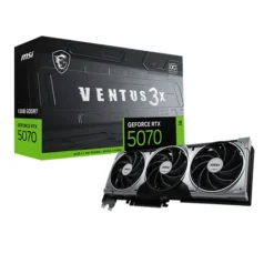 Msi Tarjeta De Video Nvidia Geforce Rtx 5070 Ventus 3X Oc, 12Gb Gddr7, 192-Bit (MPN 912-V532-007, Tarjetas gráficas para PC) img-1