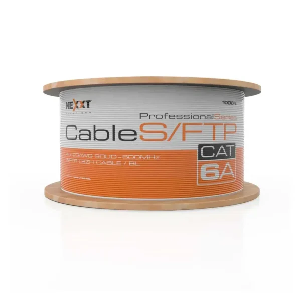 Nexxt Cable En Bobina De 300 Metros (S/Ftp, Cat.6A, Azul NAB-UTP6ABL img-1
