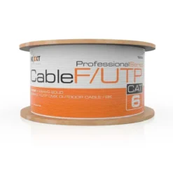 Nexxt Cable F/Utp Cat6 En Bobina Cmx 4Pares 305m (MPN PCGUCC6FTBK, Cables De Red) img-1