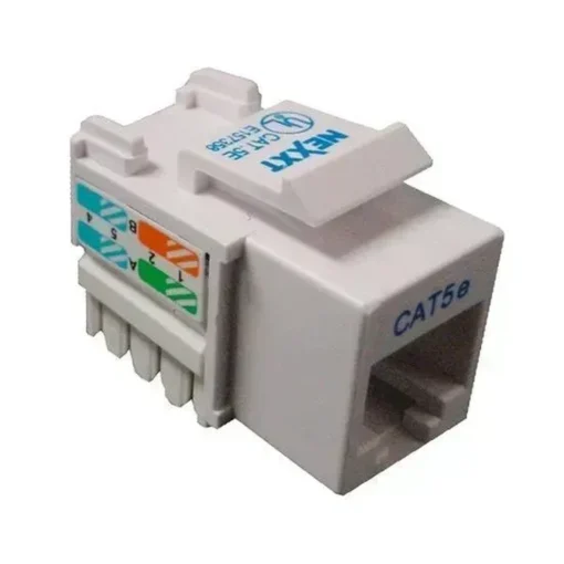 Conector de Red Nexxt Cat5E, 110, RJ-45 Gris, alta velocidad (MPN AW110NXT11, Adaptadores y Accesorios De Red) img-1