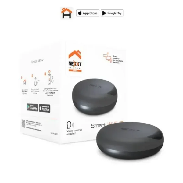 Nexxt Control Remoto Universal Inteligente , Wifi, Control Por Voz, Color Negro NHA-I600 img-1
